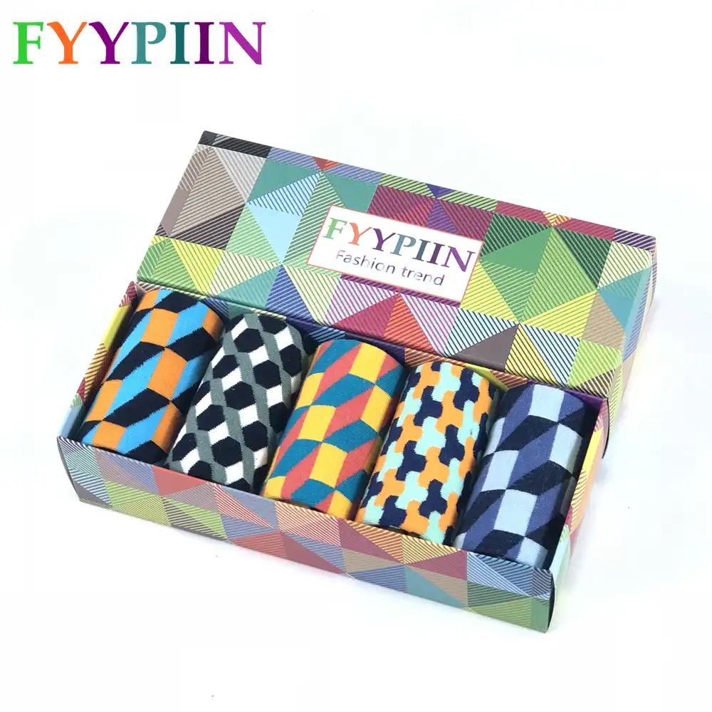 socks men casual socks real time-limited 2019 mens gift box