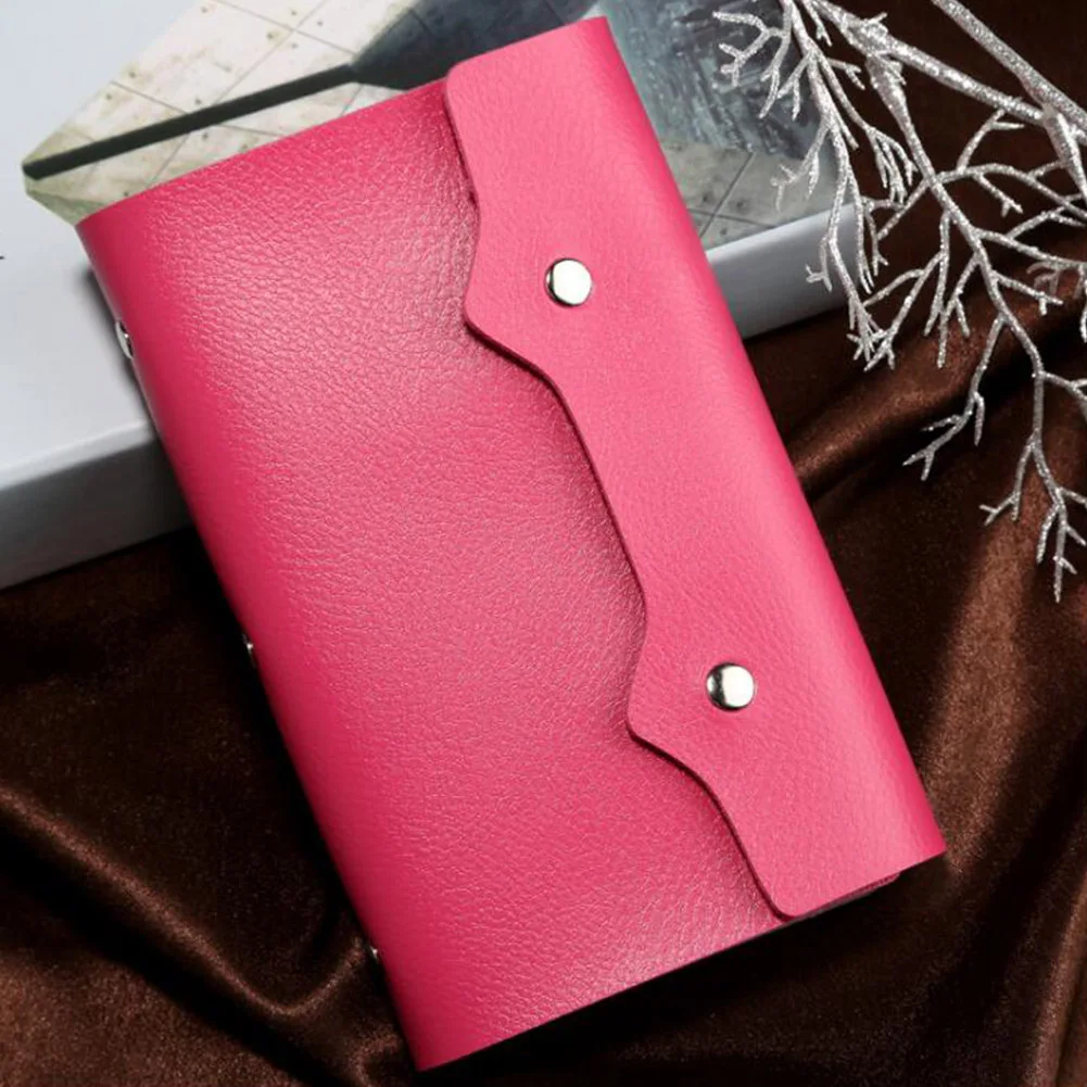 108 Slots PU Leather Business Card Holder Multifuncation Solid Color Card Case Travel Wallet Hasp ID Card Phone Bags Tarjetero
108 Slots PU Leather Business Card Holder Multifuncation Solid Color Card Case Travel Wallet Hasp ID Card Phone Bags Tarjetero