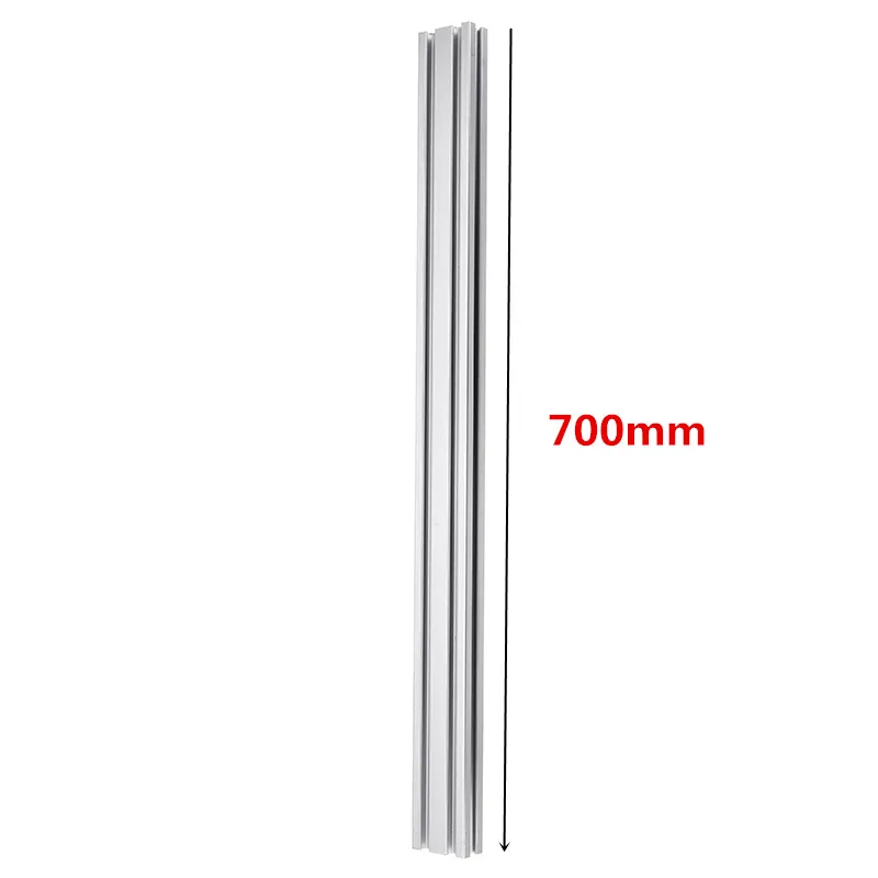 Suleve Sliver Anodized 700mm Length 2040 T-Slot Aluminum Profiles Extrusion Frame for CNC 3D Printers Stands Furniture
Suleve Sliver Anodized 700mm Length 2040 T-Slot Aluminum Profiles Extrusion Frame for CNC 3D Printers Stands Furniture