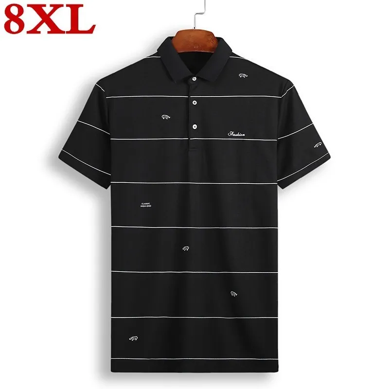plus size 8XL 7XL 6XL 5XL New fashion black polo shirts men brand clothing short sleeve Polo male quality stretch casual Polo
plus size 8XL 7XL 6XL 5XL New fashion black polo shirts men brand clothing short sleeve Polo male quality stretch casual Polo