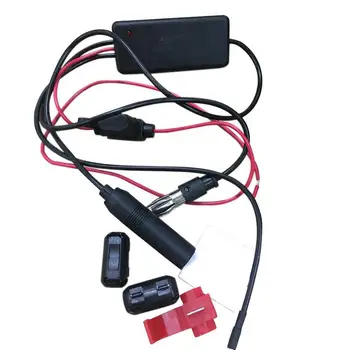 3 In 1 Universal DC12V/24V Automatic Car Radio FM / AM Antenna DAB Receiver DAB Signal 660mm FM / AM Amplifier SMA / SMB Plug
3 In 1 Universal DC12V/24V Automatic Car Radio FM / AM Antenna DAB Receiver DAB Signal 660mm FM / AM Amplifier SMA / SMB Plug