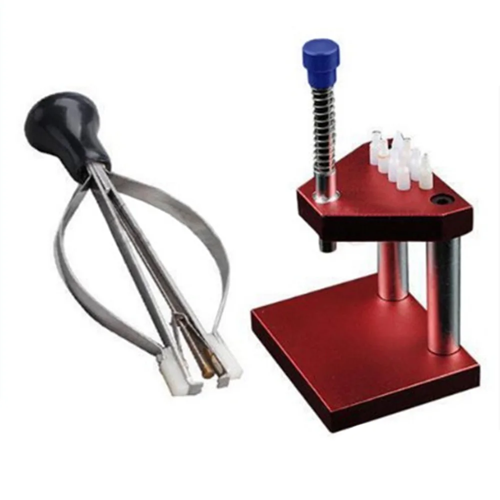 10pcs/set Hand Remover Universal Maintenance Repair Tool Watch Presser Presto Plunger Lifter Wristwatch Fitting Alloy Steel
10pcs/set Hand Remover Universal Maintenance Repair Tool Watch Presser Presto Plunger Lifter Wristwatch Fitting Alloy Steel