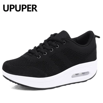 UPUPER Comfortable Mesh Sneakers Women Running Shoes Lace-Up Fashion Thick Bottom Shoes Walking For Female Air Cushion Shoes
UPUPER Comfortable Mesh Sneakers Women Running Shoes Lace-Up Fashion Thick Bottom Shoes Walking For Female Air Cushion Shoes