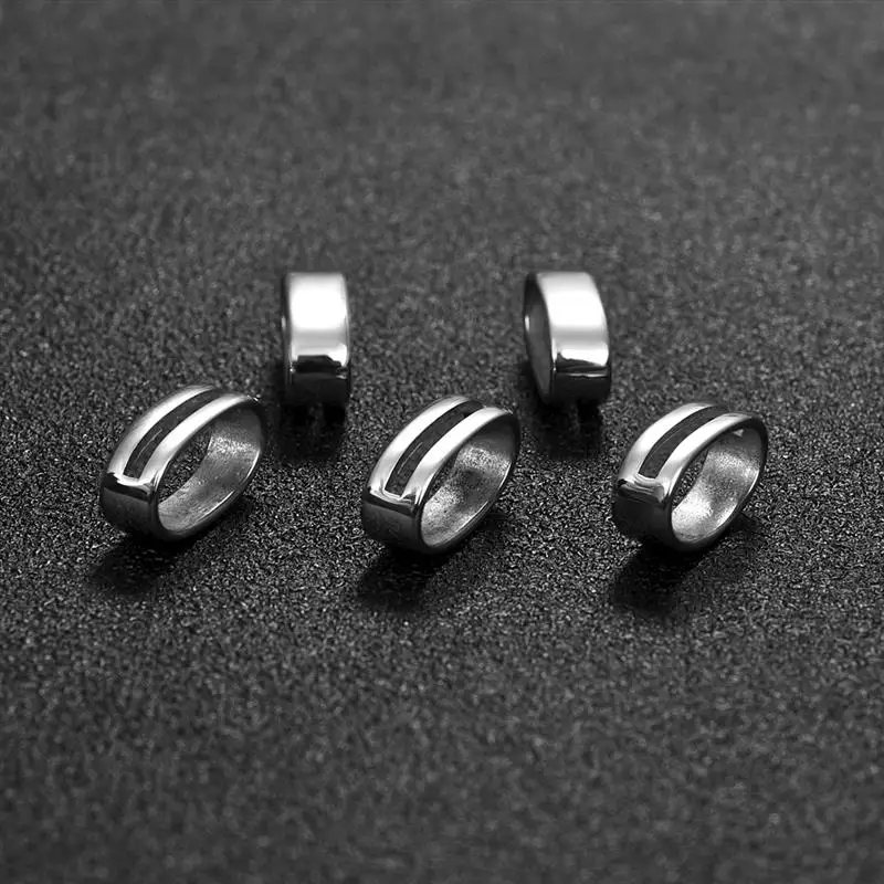 5pcs/Pack Silver Stainless Steel Beads Jewelry DIY Accessory Wholesale Elliptical Hollow Bead Hole 13.5x6.7 mm
5pcs/Pack Silver Stainless Steel Beads Jewelry DIY Accessory Wholesale Elliptical Hollow Bead Hole 13.5x6.7 mm