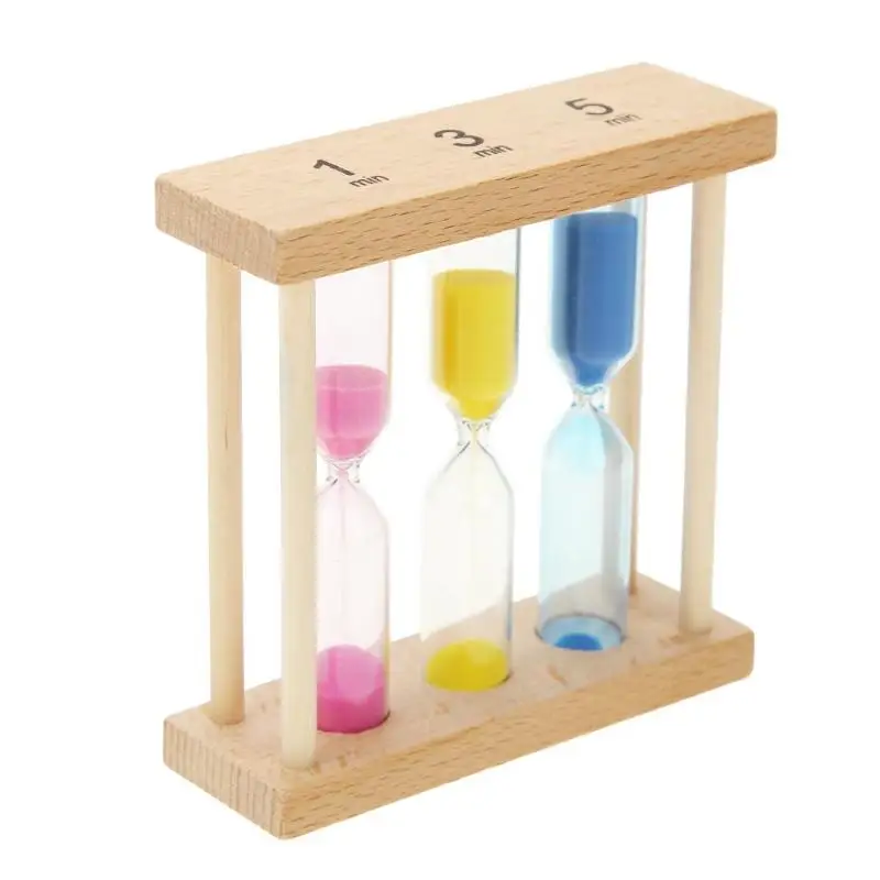 1/3/5 3/4/5 Minute Wood Hourglass Sandglass Sand Clock Timers Kids Gifts Home Decoration Ornament Colorful Hourglass
1/3/5 3/4/5 Minute Wood Hourglass Sandglass Sand Clock Timers Kids Gifts Home Decoration Ornament Colorful Hourglass