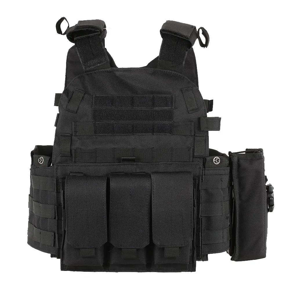 Military Tactical Vest Outdoor Men Airsoft Hunting Vest Molle Combat Assault Plate Modular Vest with Hydration Pocket
Military Tactical Vest Outdoor Men Airsoft Hunting Vest Molle Combat Assault Plate Modular Vest with Hydration Pocket