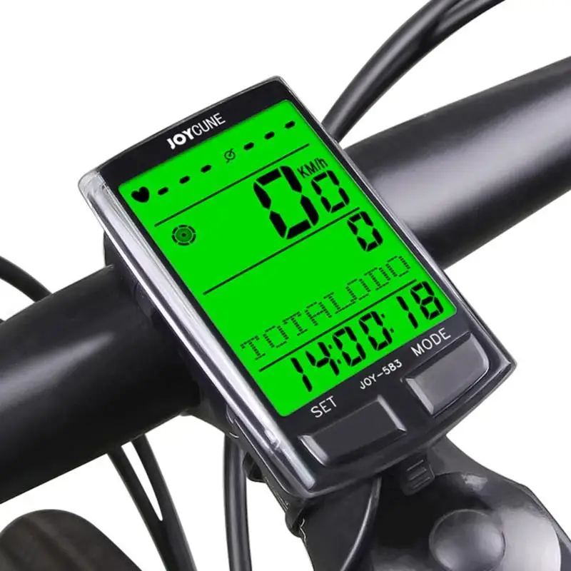 Multifunction Waterproof Code Table Bicycle Computer Bluetooth Luminous Large Screen Speedometer Bicycle Wireless Odometer
Multifunction Waterproof Code Table Bicycle Computer Bluetooth Luminous Large Screen Speedometer Bicycle Wireless Odometer
