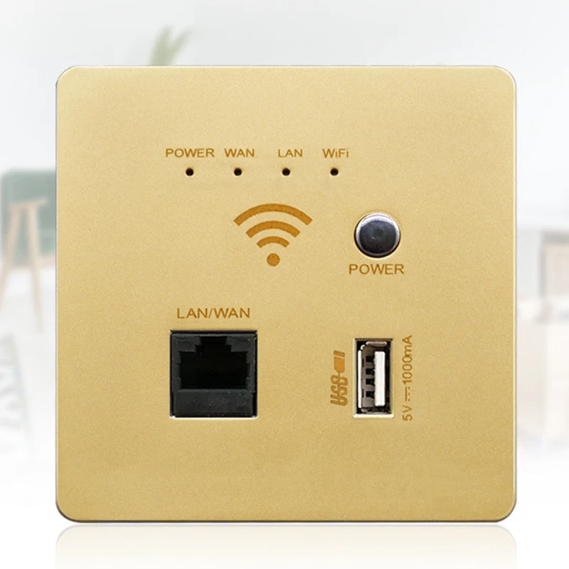 WiFi Router Repeater Wall Embedded 3G USB Access Point Wireless in Panel Socket Smart Remote Control | Электроника