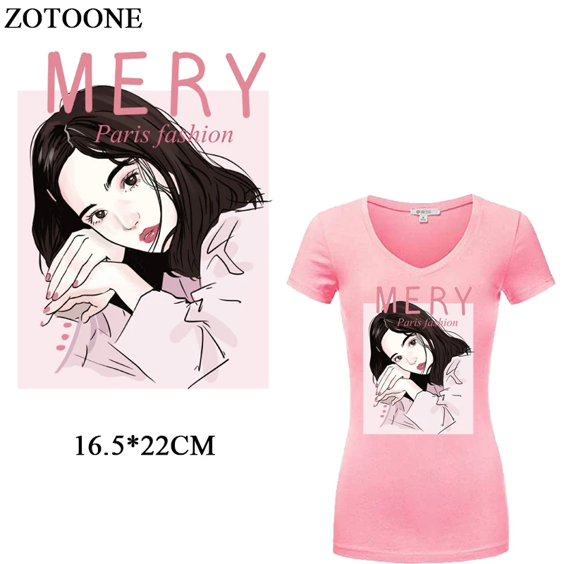 ZOTOONE Hot Lovely Girl Heat Transfer Vinyl Letter Patch Ironing Stickers Iron On Patches For Dresses DIY Washable Appliques E
ZOTOONE Hot Lovely Girl Heat Transfer Vinyl Letter Patch Ironing Stickers Iron On Patches For Dresses DIY Washable Appliques E