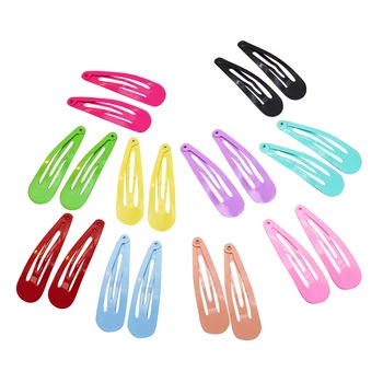 50pcs Pure Color Meatl Snap Printed Cute No Slip Barrettes Hair Clip Hairpins for Girls (Random Color)
50pcs Pure Color Meatl Snap Printed Cute No Slip Barrettes Hair Clip Hairpins for Girls (Random Color)