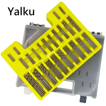 Precision Micro Twist Drill for PCB Crafts Jewelry Drill Bit Set for Power Tools 150Pcs 0.4-3.2mm HSS Mini Twist Drill Bit Kit
Precision Micro Twist Drill for PCB Crafts Jewelry Drill Bit Set for Power Tools 150Pcs 0.4-3.2mm HSS Mini Twist Drill Bit Kit