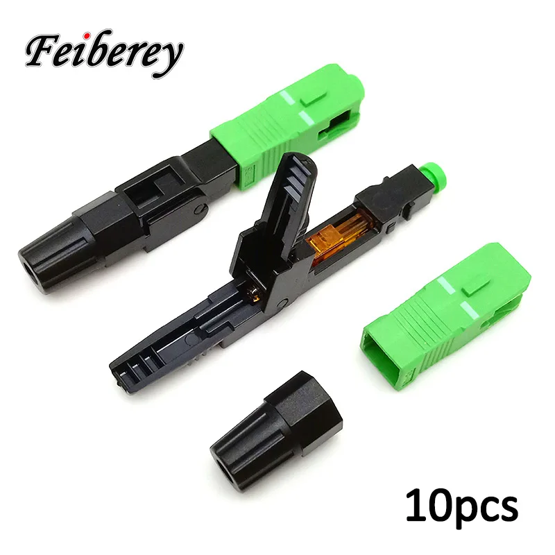 10 pcs/lot FTTH SC APC UPC Optical Fiber Fast Connector Single Mode FTTH SC APC Fiber Optic Fibre Optique SC Quick Connector
10 pcs/lot FTTH SC APC UPC Optical Fiber Fast Connector Single Mode FTTH SC APC Fiber Optic Fibre Optique SC Quick Connector