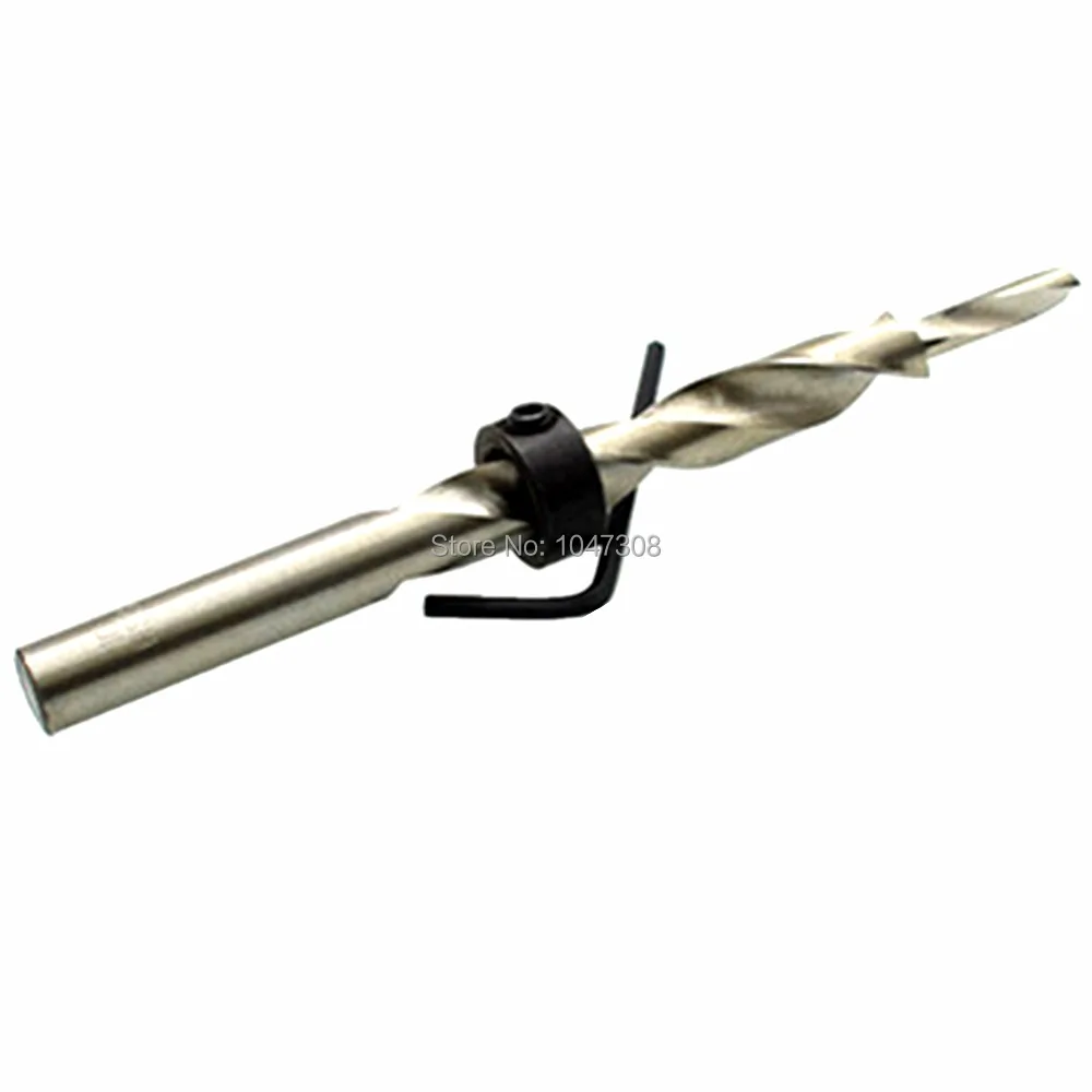 10mm Pocket Hole Twist Step Drill Bit Guide Jig Depth Stop Collar Manual-Pocket Hole Drill Drilling Wood Plastic Aluminum
10mm Pocket Hole Twist Step Drill Bit Guide Jig Depth Stop Collar Manual-Pocket Hole Drill Drilling Wood Plastic Aluminum