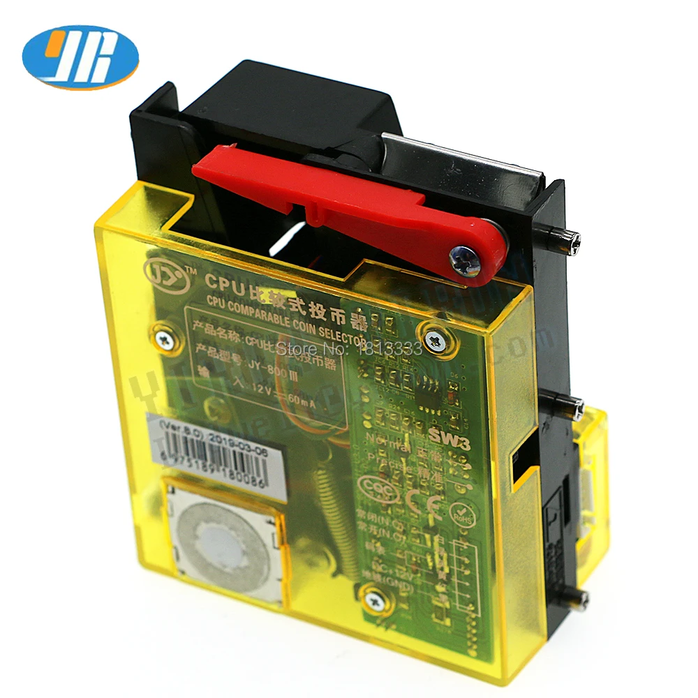 JY800 Arcade Coin Acceptor CPU Comparable Coin Selector Slot Game Machine Coin Mechanism Arcade Token Acceptor
JY800 Arcade Coin Acceptor CPU Comparable Coin Selector Slot Game Machine Coin Mechanism Arcade Token Acceptor