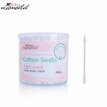 300pcs/box Natural Cotton Swabs Double Head Wood Sticks Nose Ears Cleaning Cosmetics Health Care Cotton Buds
300pcs/box Natural Cotton Swabs Double Head Wood Sticks Nose Ears Cleaning Cosmetics Health Care Cotton Buds