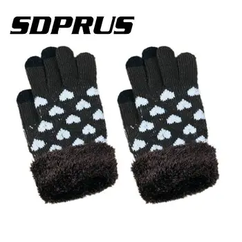 1Pair Female Gloves Lovely Heart Pattern Soft Winter Warm Capacitive Touch Screen Knit Gloves Adult One Size
1Pair Female Gloves Lovely Heart Pattern Soft Winter Warm Capacitive Touch Screen Knit Gloves Adult One Size