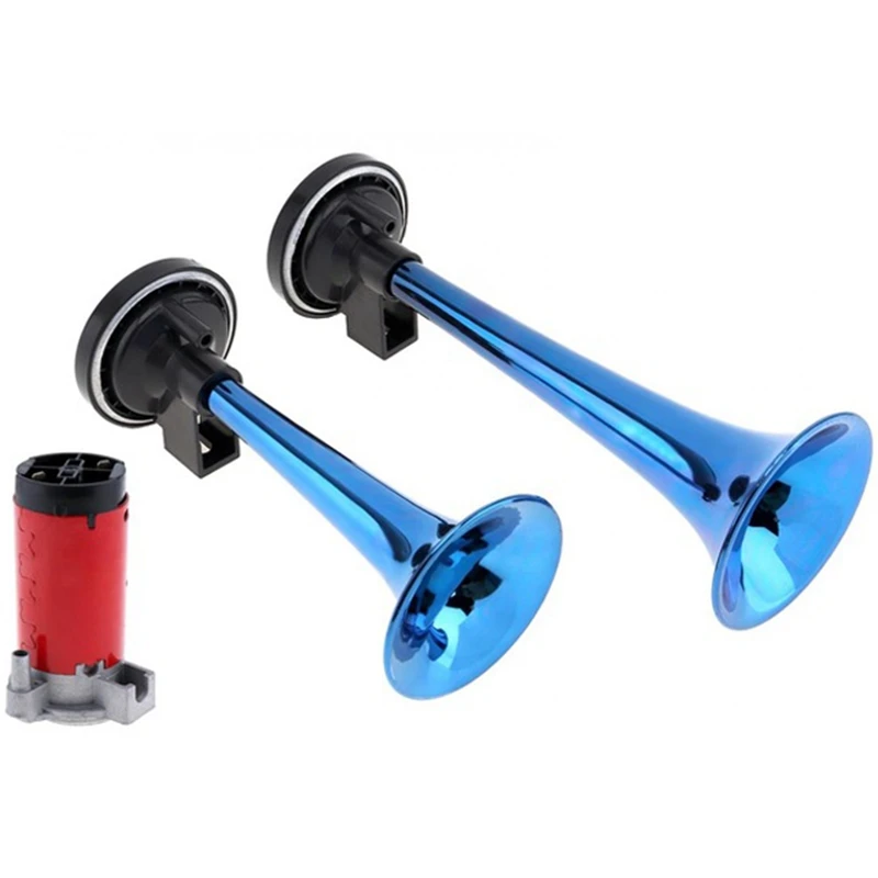 178Db Super Loud 12V Dual Tone Auto Car Air Claxon Horn High Output Compressor Set Trumpet For Motorcycle Boat Truck
178Db Super Loud 12V Dual Tone Auto Car Air Claxon Horn High Output Compressor Set Trumpet For Motorcycle Boat Truck