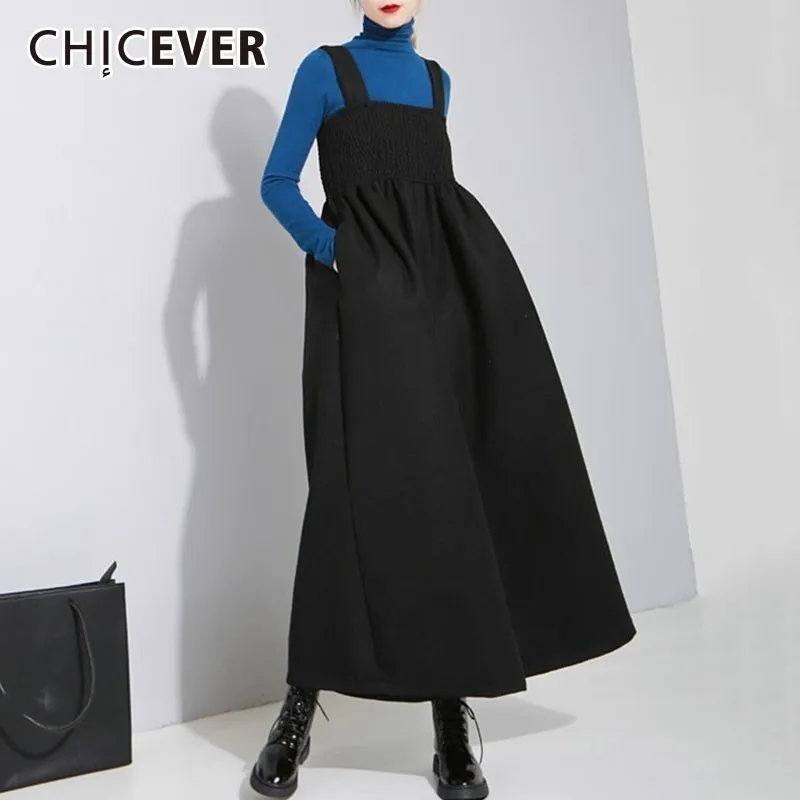 CHICEVER Jumpsuits For Women Sleeveless Suspender Loose Oversize Women's Wide Leg Pants Spring Autumn Fashion Casual Clothes New
CHICEVER Jumpsuits For Women Sleeveless Suspender Loose Oversize Women's Wide Leg Pants Spring Autumn Fashion Casual Clothes New