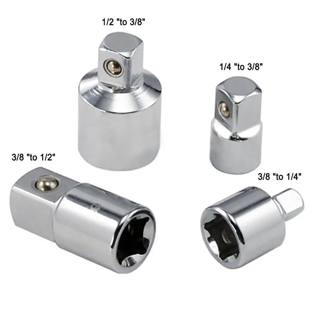 

Ratchet Socket Adapter Reducer Converter Set Tool Kit 1/4" 3/8" 1/2" Hand Tools Drive Tool Reducing Adaptors Converter PJW