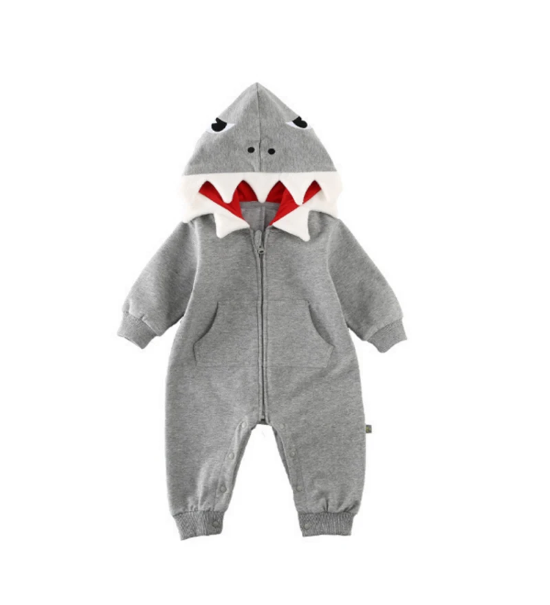 Cute Baby Boy Girl Romper Print Shark Romper Long Sleeve Playsuit Winter Hooded Clothes Outfit
Cute Baby Boy Girl Romper Print Shark Romper Long Sleeve Playsuit Winter Hooded Clothes Outfit