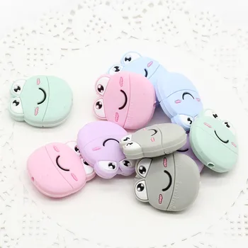 10PCS Frog Baby Silicone Teethers Beads Toy Food Grade Silicone Teether DIY Teething Accessories for Pacifier Clips Making Gifts
10PCS Frog Baby Silicone Teethers Beads Toy Food Grade Silicone Teether DIY Teething Accessories for Pacifier Clips Making Gifts