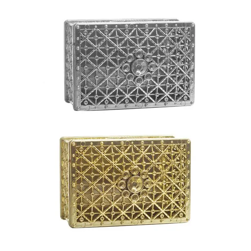 Creative Candy Box Personality Hollow Gold-plated Silver Plated Aromatherapy Wedding Storage Box Plastic 23g 
Creative Candy Box Personality Hollow Gold-plated Silver Plated Aromatherapy Wedding Storage Box Plastic 23g