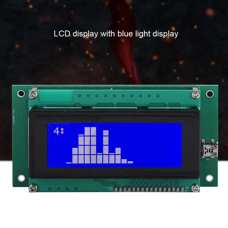 HS2004 Smart LCD Module Display Board Blue UART Based USB LCD Module Display Panel Drop-ship
HS2004 Smart LCD Module Display Board Blue UART Based USB LCD Module Display Panel Drop-ship