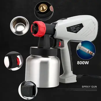 Detachable High Voltage Electric Spray Gun Cake Chocolate Paint Sprayer with Adjustable Flow Control Power Tools
