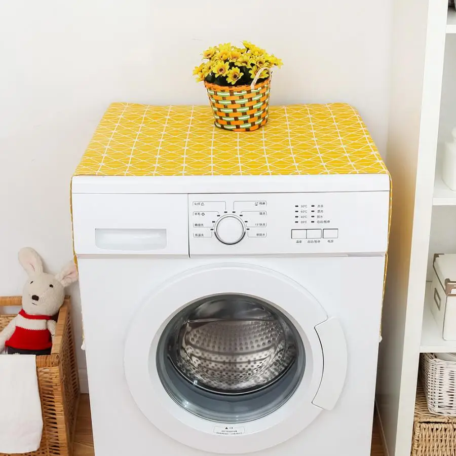 New Washing Machine Covers Multi-purpose Cotton Linen Dustproof Cover Protector for Fridge Washing Machine Flower Pattern Home
New Washing Machine Covers Multi-purpose Cotton Linen Dustproof Cover Protector for Fridge Washing Machine Flower Pattern Home