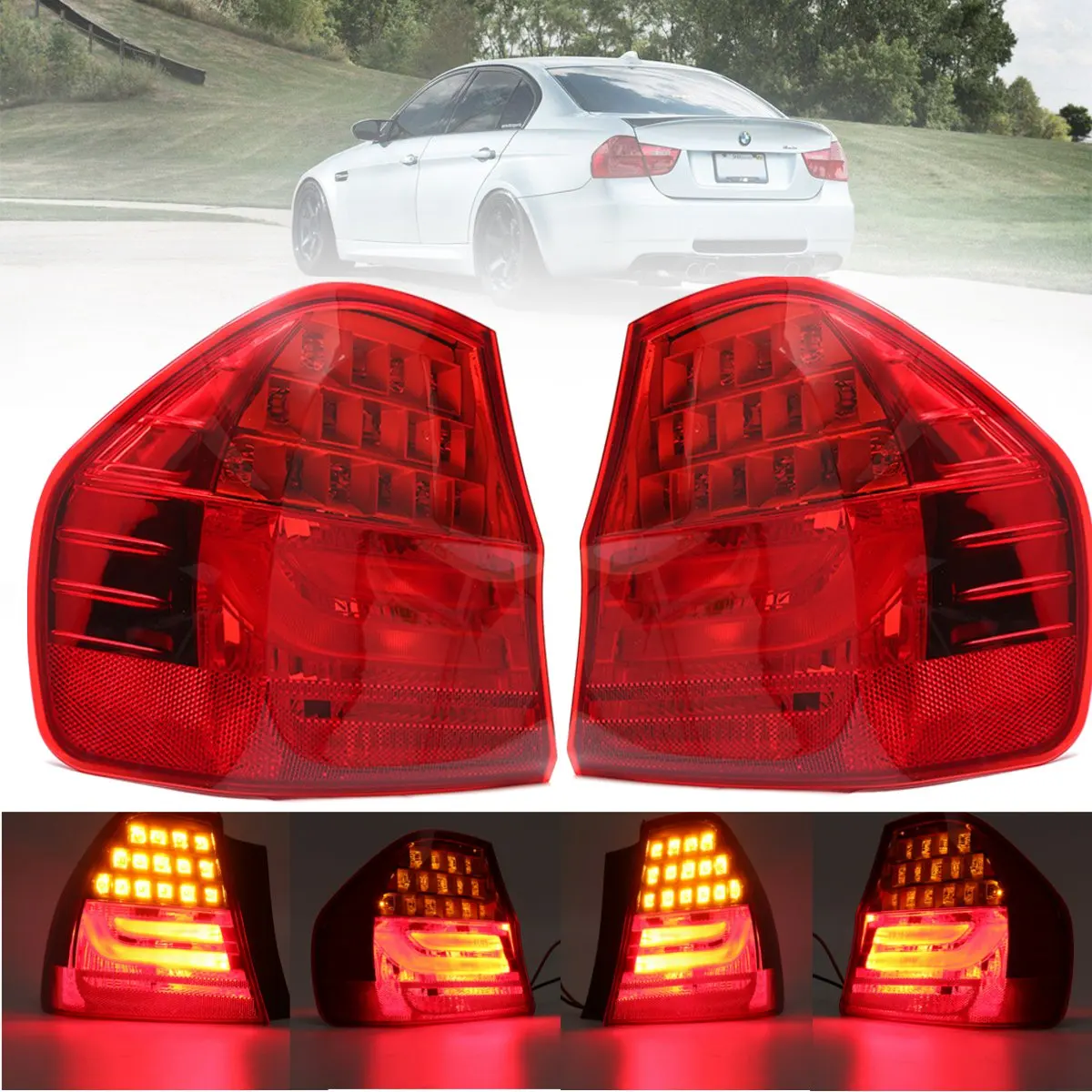 1X Car Rear Tail Lamp Light Led Light Left / Right Side For BMW 3 SERIES E90 2008 2009 2010 2011
1X Car Rear Tail Lamp Light Led Light Left / Right Side For BMW 3 SERIES E90 2008 2009 2010 2011