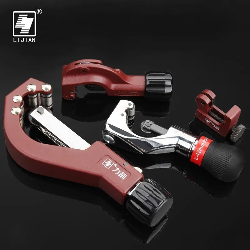 LIJIAN Bearing Tubing Pipe Cutter Tool For Copper Aluminum Tube Cutting Metal Tubing Slice Pipe Knife Cut Plumbing Knife Blade
LIJIAN Bearing Tubing Pipe Cutter Tool For Copper Aluminum Tube Cutting Metal Tubing Slice Pipe Knife Cut Plumbing Knife Blade