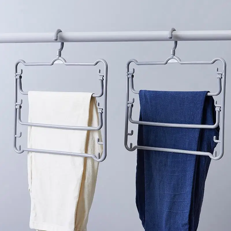 Multi-Layer Magic Pants Rack Wardrobe Scarf Hanger Multi-Purpose Pants Clip Plastic Storage Pants Rack Bedroom Clothes Hanging
Multi-Layer Magic Pants Rack Wardrobe Scarf Hanger Multi-Purpose Pants Clip Plastic Storage Pants Rack Bedroom Clothes Hanging