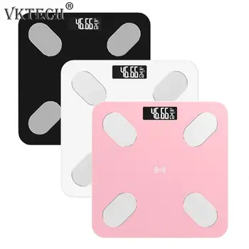 0.1kg -180kg Bathroom Scales Body Fat Scale LCD Digital Smart Voice Bluetooth APP Electronic Scales Body Composition Analyzer
0.1kg -180kg Bathroom Scales Body Fat Scale LCD Digital Smart Voice Bluetooth APP Electronic Scales Body Composition Analyzer