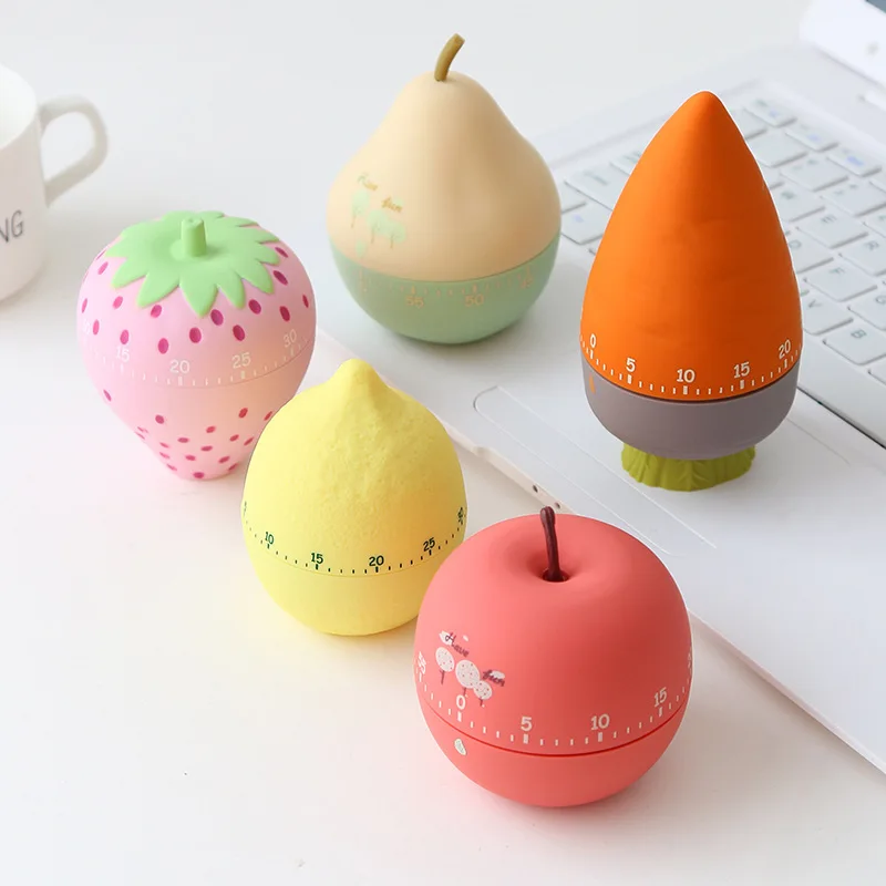 Creative Gift Cute Fruit Shape 60 Minutes Rotating Household Chronograph Equipment Kitchen Cooking Gadget Tool Reminder Timer
Creative Gift Cute Fruit Shape 60 Minutes Rotating Household Chronograph Equipment Kitchen Cooking Gadget Tool Reminder Timer