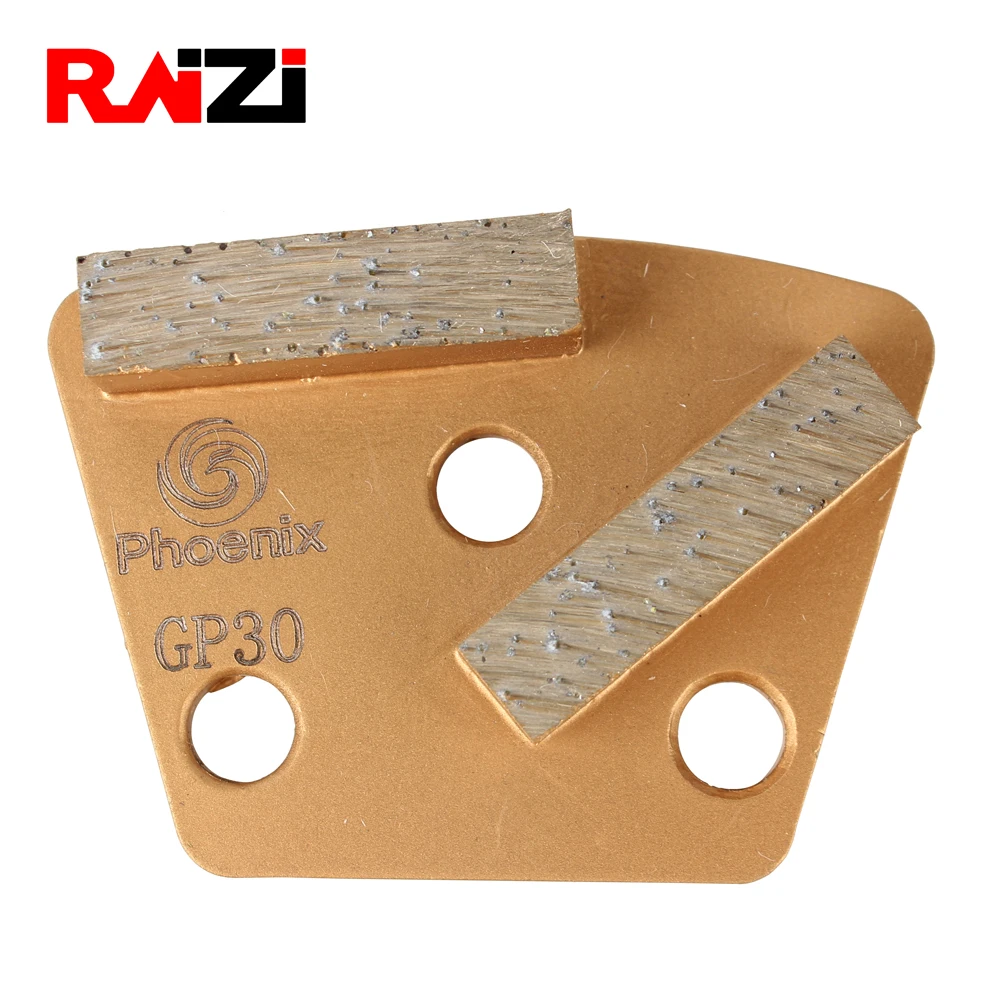 RAIZI Trapezoid Diamond Grinding Disc 2 bar Soft segment ASL Grinder Concrete Grinding Plate 9 mm Holes Floor Power Tool Grit 30
RAIZI Trapezoid Diamond Grinding Disc 2 bar Soft segment ASL Grinder Concrete Grinding Plate 9 mm Holes Floor Power Tool Grit 30