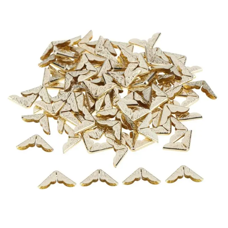 100pcs Metal Book Corner Protectors Tone Scrapbooking Albums Corner Protectors Card File Menu Metal Corners Book 2019 New
100pcs Metal Book Corner Protectors Tone Scrapbooking Albums Corner Protectors Card File Menu Metal Corners Book 2019 New