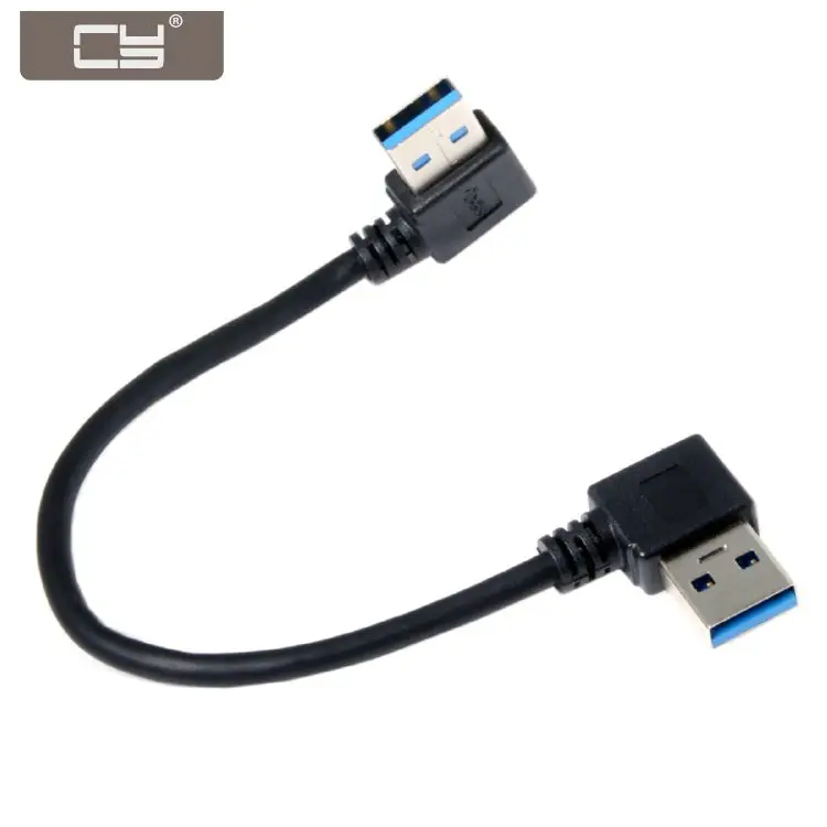 CYDZ Right Angled 90 Degree A Type Black USB 3.0 Data Cable for Hard Disk Computer 15cm Black
CYDZ Right Angled 90 Degree A Type Black USB 3.0 Data Cable for Hard Disk Computer 15cm Black