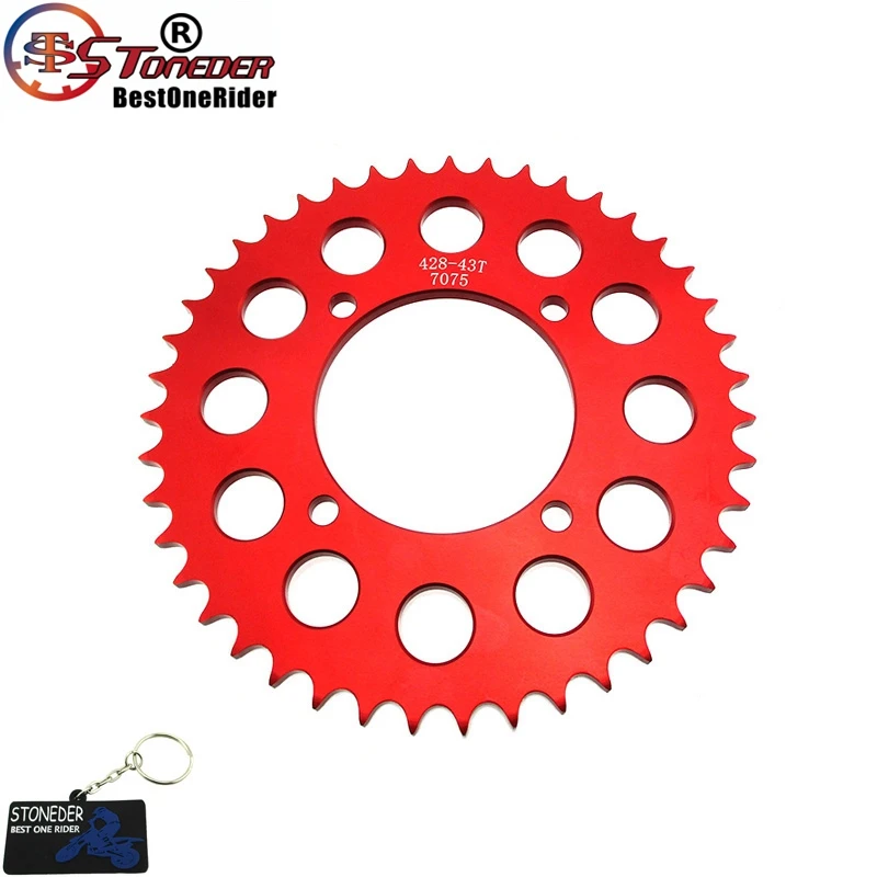 STONEDER 428 43 Teeth 76mm Rear Sprocket For 50-190cc Pit Dirt Bike Stomp Demon X WPB Orion M2R Lucky MX Atomic Pitpro
STONEDER 428 43 Teeth 76mm Rear Sprocket For 50-190cc Pit Dirt Bike Stomp Demon X WPB Orion M2R Lucky MX Atomic Pitpro