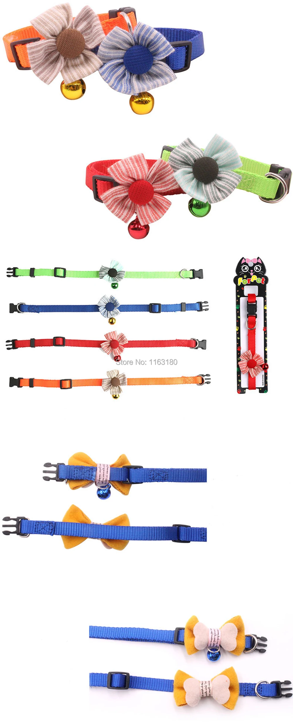 300pcs/lot Pet Puppy Kitten Dogs Cat Adjustable Flower Collar Necktie Bowtie Holiday Wedding Decoration Accessories
300pcs/lot Pet Puppy Kitten Dogs Cat Adjustable Flower Collar Necktie Bowtie Holiday Wedding Decoration Accessories