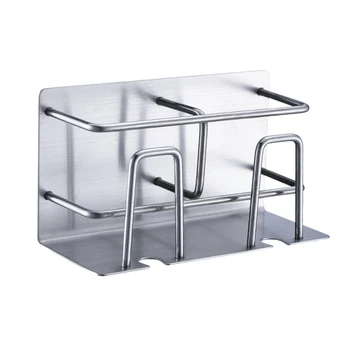 1 pc Storage Rack Stainless Steel Wall-mounted Self-adhesive Sanitary Bathroom Organizer for Hotel
1 pc Storage Rack Stainless Steel Wall-mounted Self-adhesive Sanitary Bathroom Organizer for Hotel