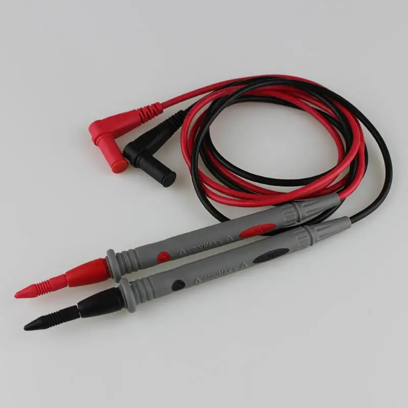 Universal Multimeter Probe 1000V 10A Test Leads Cable for IC Pin Anti-slip Grip Portable Grip Measurement Accessories Tool 1.1m
Universal Multimeter Probe 1000V 10A Test Leads Cable for IC Pin Anti-slip Grip Portable Grip Measurement Accessories Tool 1.1m