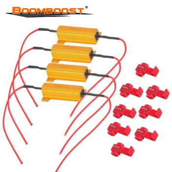 Fast Hyper Flash Turn 4Pcs Car Vehicle Professional 50W Load Resistor 6ohm Fix LED Bulb Signal Light Bulb
Fast Hyper Flash Turn 4Pcs Car Vehicle Professional 50W Load Resistor 6ohm Fix LED Bulb Signal Light Bulb