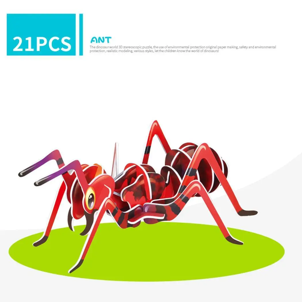 Kids DIY Three-dimensional Puzzle 3D Model Toy Development Toy Mantis Ants Butterflies Beesa As Picture
Kids DIY Three-dimensional Puzzle 3D Model Toy Development Toy Mantis Ants Butterflies Beesa As Picture