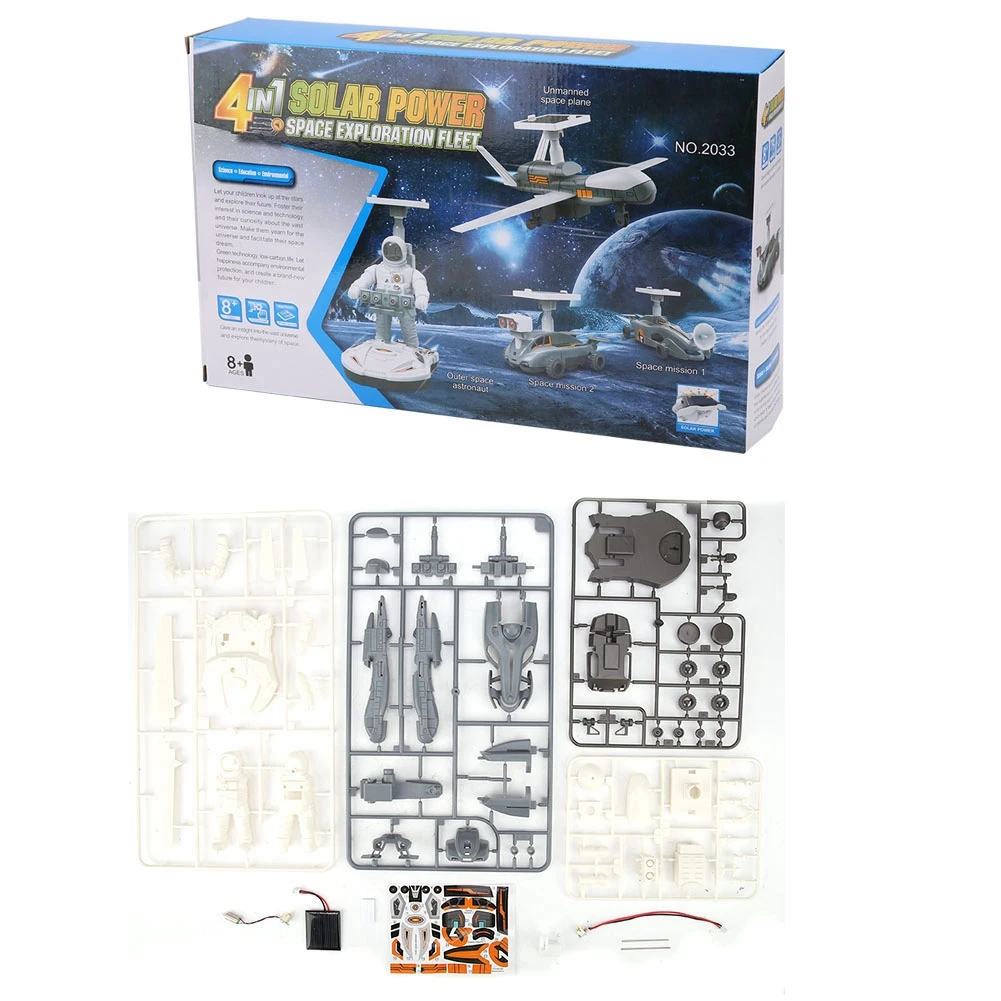 Assembly Solar Power Spaceship Space Exploration Kit Kid Educational Toy Children DIY Puzzle And Science toys 4 and 1 Solar Toys
Assembly Solar Power Spaceship Space Exploration Kit Kid Educational Toy Children DIY Puzzle And Science toys 4 and 1 Solar Toys