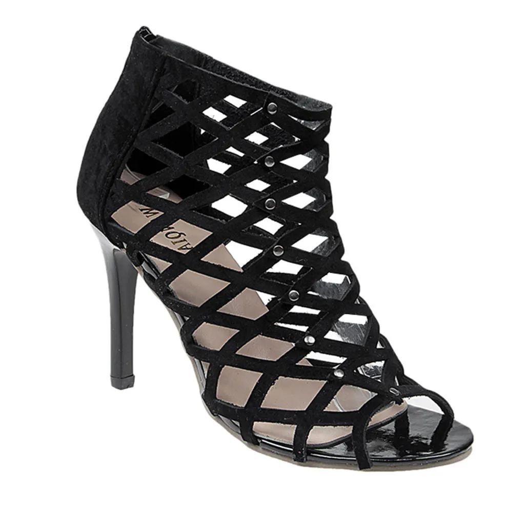 New Fashion Women Shoes High Heel Sandals Summer Shoes Woman Sexy Fish Mouth Shoes Non-slip Grid High Heel Sandals #89
New Fashion Women Shoes High Heel Sandals Summer Shoes Woman Sexy Fish Mouth Shoes Non-slip Grid High Heel Sandals #89