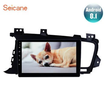 Seicane 9" touchscreen Android 8.1 for 2011 2012-2014 Kia k5 LHD Car Radio GPS Navigation System with SWC Digital TV Bluetooth
Seicane 9" touchscreen Android 8.1 for 2011 2012-2014 Kia k5 LHD Car Radio GPS Navigation System with SWC Digital TV Bluetooth