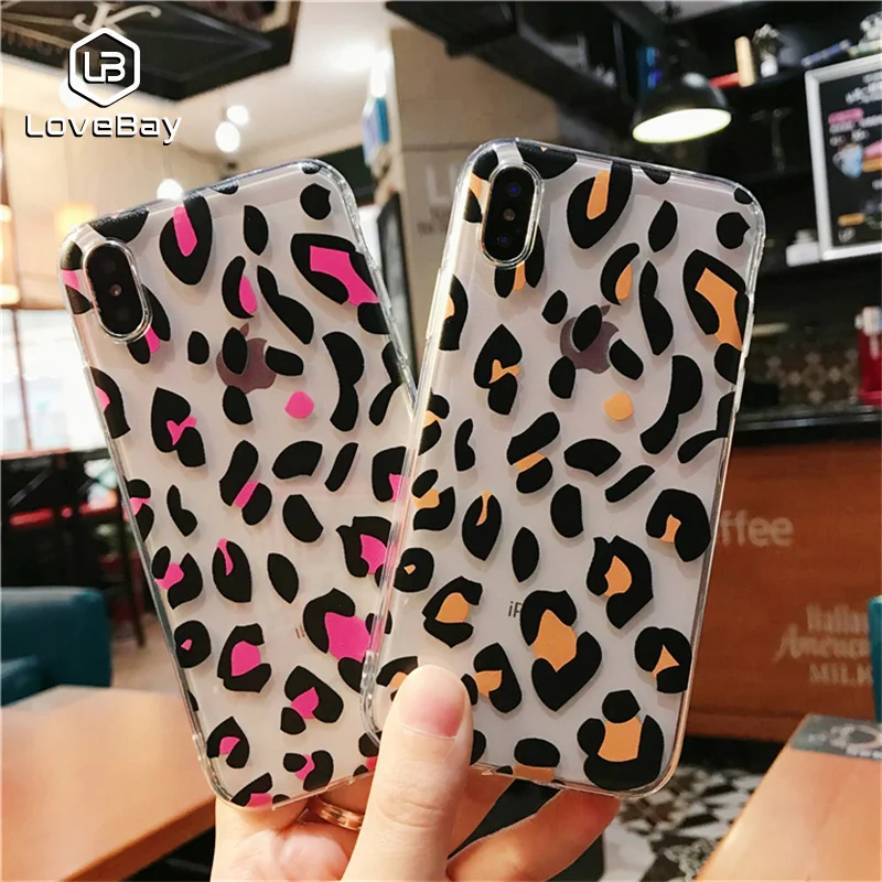 Lovebay Leopard Print For iPhone 6 6s 7 8 Plus X XR XS Max Phone Case Fashion Cute Cartoon Clear Soft TPU Fundas For iPhone X
Lovebay Leopard Print For iPhone 6 6s 7 8 Plus X XR XS Max Phone Case Fashion Cute Cartoon Clear Soft TPU Fundas For iPhone X
