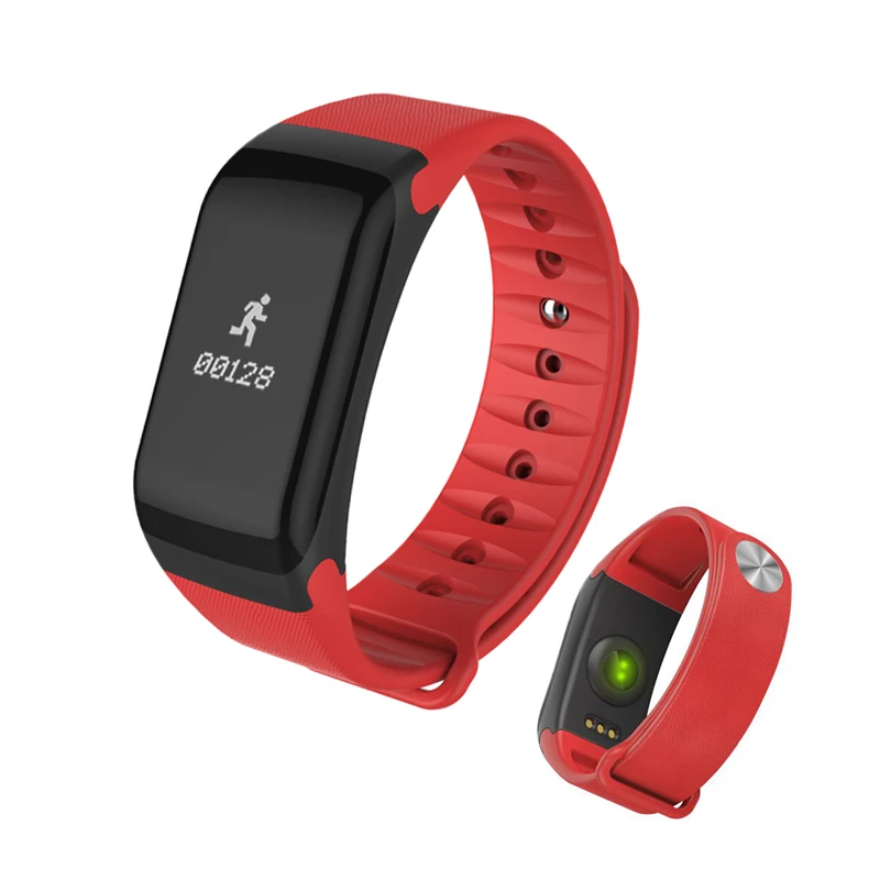 F1 Smart Wristband Heart Rate Monitor Blood Pressure Smart Band Health Fitness Tracker Smart Bracelet for Android iOS
F1 Smart Wristband Heart Rate Monitor Blood Pressure Smart Band Health Fitness Tracker Smart Bracelet for Android iOS