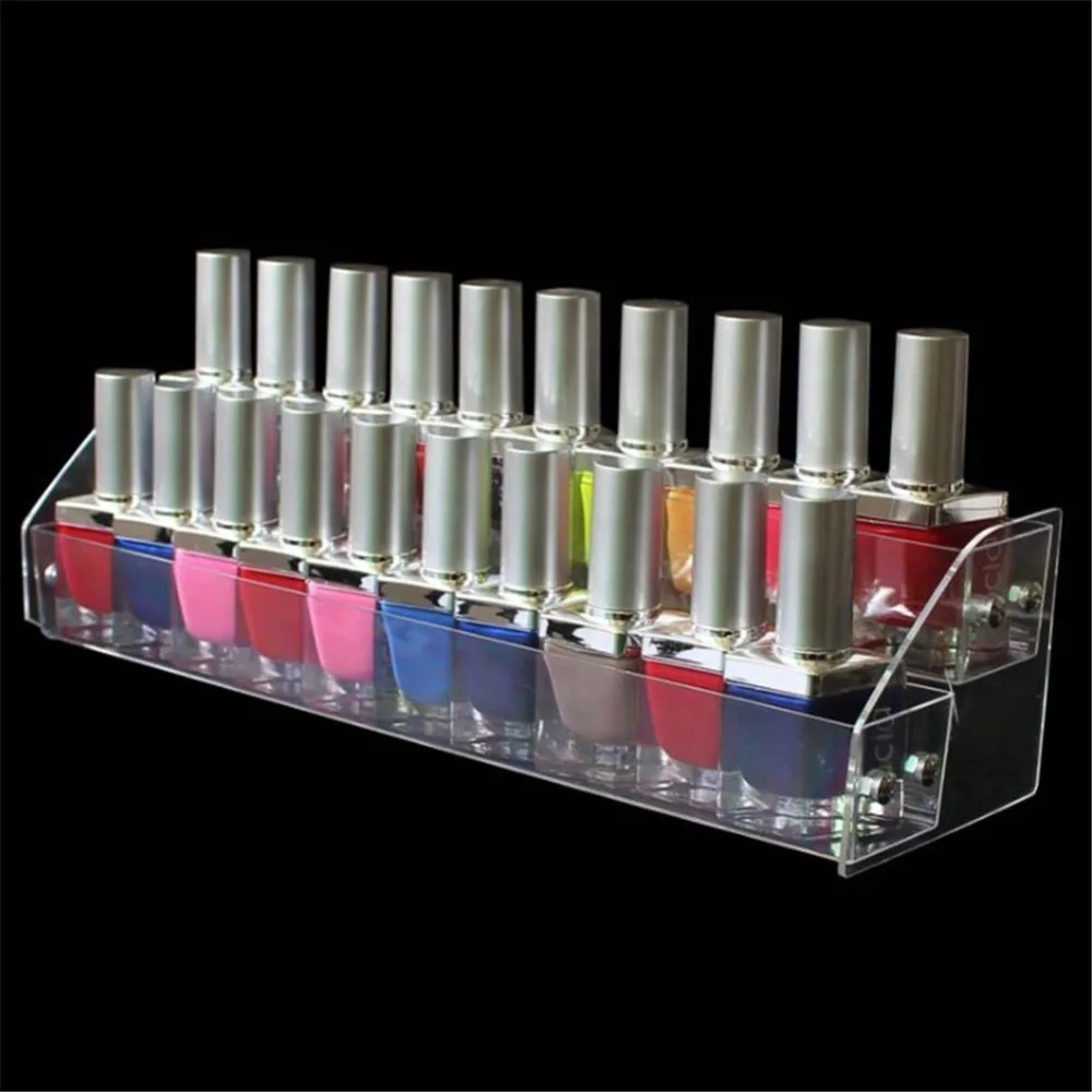 2 Layers Nail Polish Display Rack Acrylic Clear Nail Polish Cosmetic Varnish Stand Manicure Organizer Storage Box for Nail Art
2 Layers Nail Polish Display Rack Acrylic Clear Nail Polish Cosmetic Varnish Stand Manicure Organizer Storage Box for Nail Art