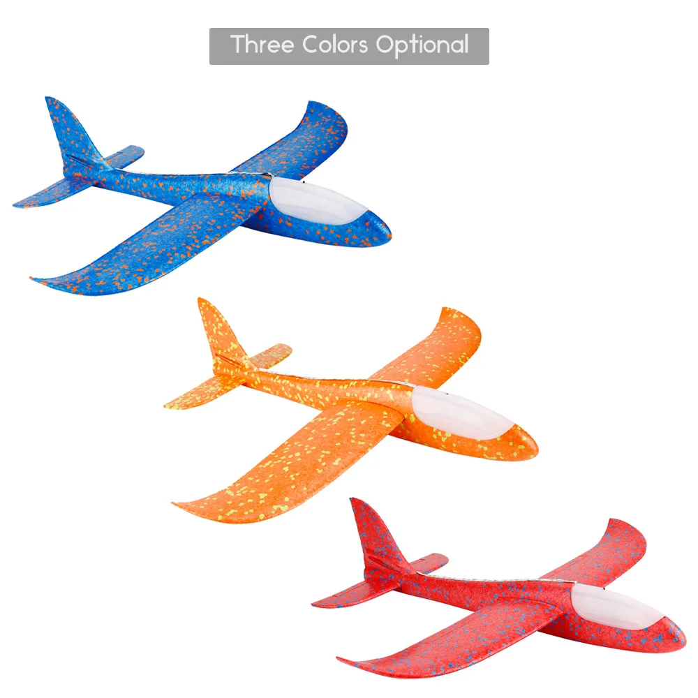 Aeroplane Hand Throwing Foam Airplane Glider with Head LED Lights Gifts for Beginners Kids Toys
Aeroplane Hand Throwing Foam Airplane Glider with Head LED Lights Gifts for Beginners Kids Toys